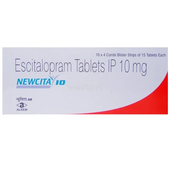 newcita 10mg tablet 15's